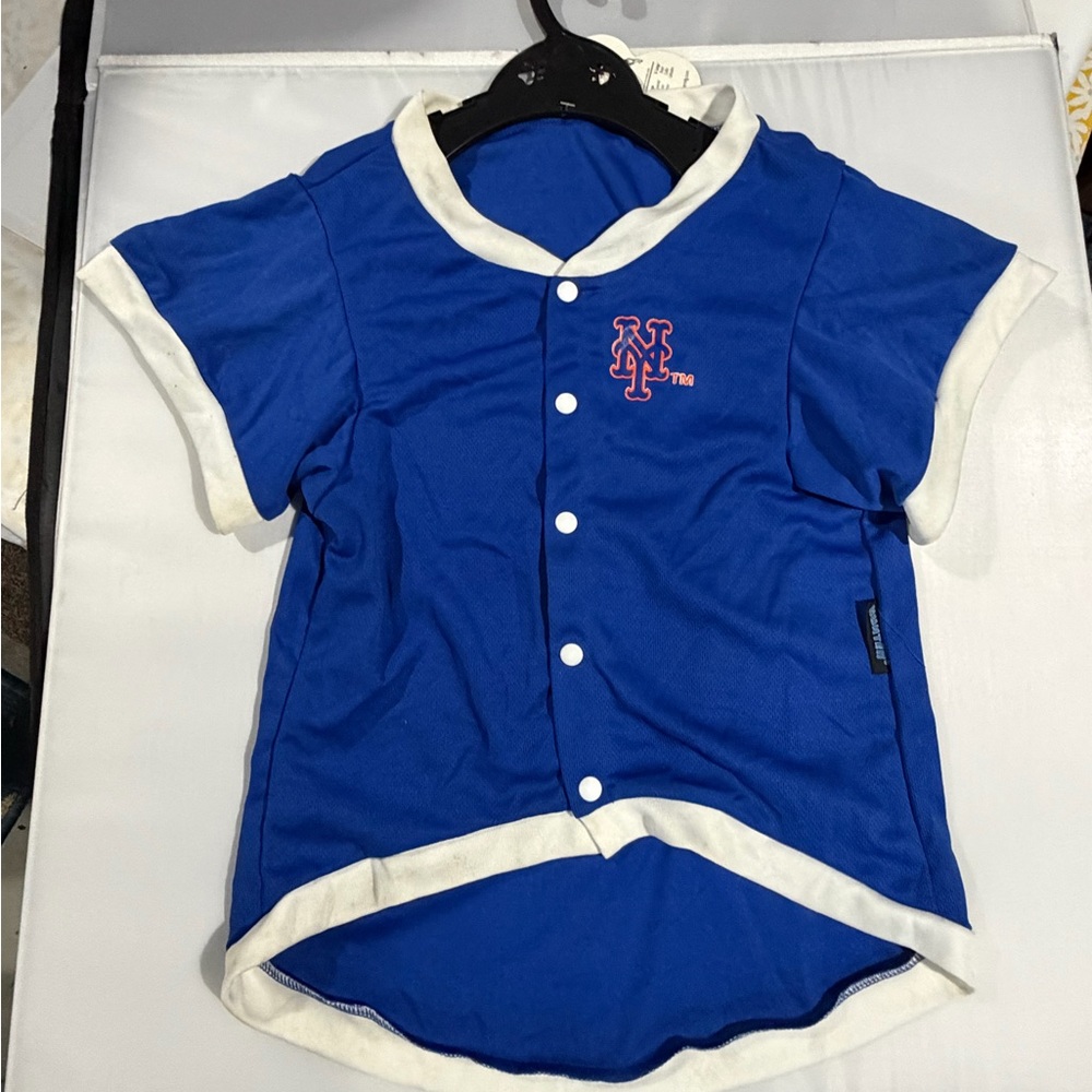NY Mets Dog Baseball Jersey